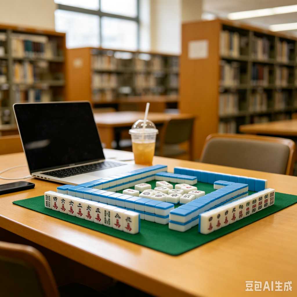 compact mahjong set for small home